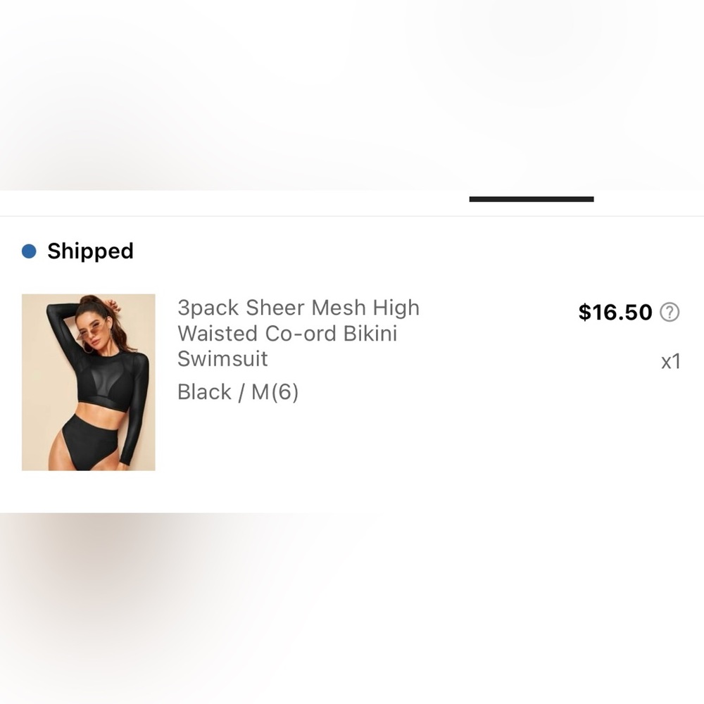Shein 3 piece Bikini set - NEW!
